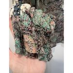 Sundance Top Women Large Green Blouse Victorian Charms Boho Peasant Cottagecore Photo 4