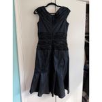 Tadashi Shoji Tadashi Collection Navy‎ Cocktail Dress - Size 8, Designer, EUC Photo 1