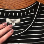 Madewell sleeveless tee dress in stripe Photo 4