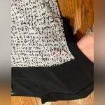 Calvin Klein Jeans  Black and White Textured Blouse Photo 7