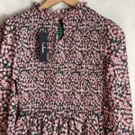 Lulus Floral Forever Green and Pink Floral Print Smocked Skater Dress Photo 10