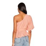 MINKPINK NWT! Vera One Shoulder Peplum Top - Size X-Small Photo 2