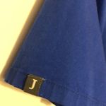 Jaanuu  Women’s Blue Nurse Hospital Scrub Top Size Medium Photo 5