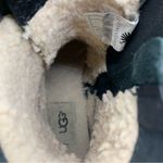 UGG  Australia Kilmer Combat Boots Women's leather black lace size US 7 Photo 5