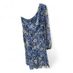 ASTR Floral One Shoulder Dress Photo 3