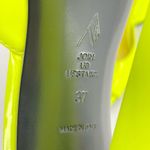 The Attico Devon Mules Neon Yellow Heel Square Toe Leather Party Shoe EU 37 US 7 Photo 12