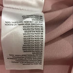 H&M Mauve Blush Pink Scalloped Long Sleeve Shift Dress Size 2 Photo 7