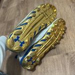 Under Armour | Men's White Blue Spotlight Lux MC 2.0 Football Cleats, Size 13 Photo 4