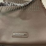 Montana West Women's Brown Studded Hobo Bag Casual Shoulder Handbag Photo 8