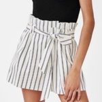 ZARA  High Waisted Striped Shorts in Size XS Photo 0