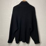 Mara Hoffman  Lofty Alpaca RYAN CARDIGAN Black Shawl Collar Photo 2