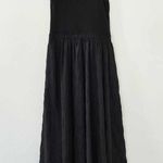 Gap  boho minimalist Textured Crinkle Midi Dress size small Photo 8