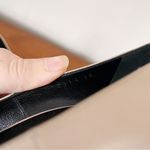 Saint Laurent • Janis 105 Cap-Toe Platform Pump two tone beige nude black heels Photo 4