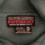 Vintage 70s l Ruffin Ruffinknit Cropped Sweater Green M Size M Photo 8