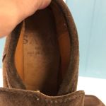 Saya Japanese brown suede leather‎ Japan size 23 made in Japan Rare Photo 9