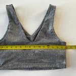 OFFLINE Herringbone Jacquard Longline Sports Bra sz L NWOT Gray Size L Photo 7