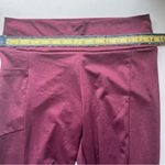 Calida Athletic Yoga Workout Running Leggings Pink Purple Medium Photo 7