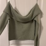 American Eagle AE Off-the-Shoulder Cropped Sweater Photo 0