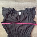 MISA Los Angeles Lilian Mini Dress Black Large Photo 10