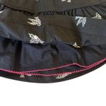 Girls From Savoy Anthropologie Black White Smocked Swallow Halter Top Size 4 Photo 6