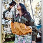 Free People NWT  Happy Camper Colorblock Pullover Photo 0