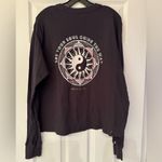 Spiritual Gangster Spititual Gangster Let Your Soul Grey Charcoal Women’s Long Sleeve size Large Photo 5
