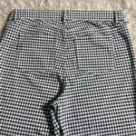 Uniqlo Gingham Ankle Slim Stretch Pants Black White XL 32-33 Photo 7