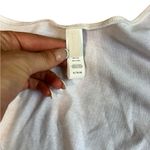 SKIMS  Cotton Cover-Up Tie Front Top White Size XL Photo 7