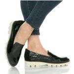 Vionic Kensley SlipOn Suede Patent Leather Loafer SZ 8.5 Smart Casual Minimalist Photo 0