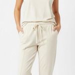 Julies & Leopold Linen Blend Drawstring Pants Womens Small Beige Lightweight Tan Size undefined Photo 0
