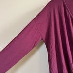 Pink Clover ✨  Women’s Maroon Front Twist Top Large Photo 3