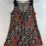 Vintage Y2K 2000’s Agenda Large L Top Beaded Tank Woodland Forrest Goblincore Photo 2