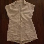 l*space L White Romper Photo 3