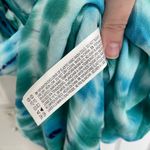Forever 21 Contemporary Blue Green Tie Dye Swim Coverup Dress Women’s Size S Photo 3