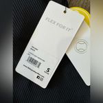 90 DEGREE by reflex vortex rib cropped sport bra 🌷 Black Photo 7