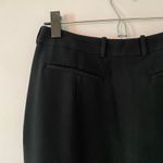 NWT Saloni Black Wide Tailored Cady Trousers Pleated Business Women's size 6 Photo 7