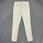 Judy Blue Golden Meadow Skinny Fit Mid Rise Jeans Cream Yellow Size 28 7 Photo 3