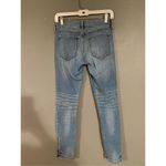 Banana Republic Light Wash Skinny Zip Leg Size 25 Photo 1