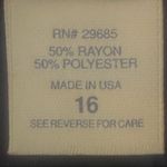 Pendleton  Vintage (circa 1990’s) blue straight skirt with POCKETS!! Size 16. EUC Photo 7