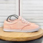 Vans  Authentic Marled Peach Lace Up Sneakers Shoes Peach Orange White 8.5 Photo 1