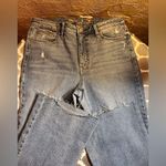 Seven7  Slim Flare Distressed Wide Leg Jeans sz 6 boho casual slim flare game day Photo 0