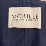 Morilee Madeline Gardner Navy Blue Gown Womens 2 High Halter Chiffon A Photo 1