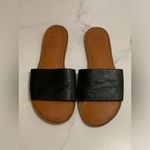 Abercrombie & Fitch  Black Leather Sandals! Photo 2