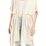 Treasure & Bond Women's Pink and Cream Cardigan b10 Photo 0