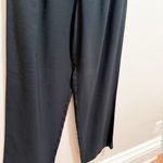 A New Day crepe pleated high rise trousers work pants size 6 NWT black straight Photo 2