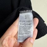 Old Navy  Black Ribbed Crop Top Cotton Size XL Photo 3