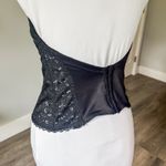 Frederick's of Hollywood  Black Lace Corset Bustier Photo 6