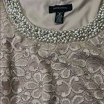 R & M Richards  Pearl Beaded Lace Sleeveless Blouse Photo 7