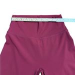 Bright Maroon Buttery Soft & Stretchy Activewear Womens Leggings Sz S Pink Photo 4