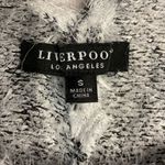 Liverpool  Womens Size Small Leopard Animal Print V-Neck Printed Pullover Sweater Photo 8